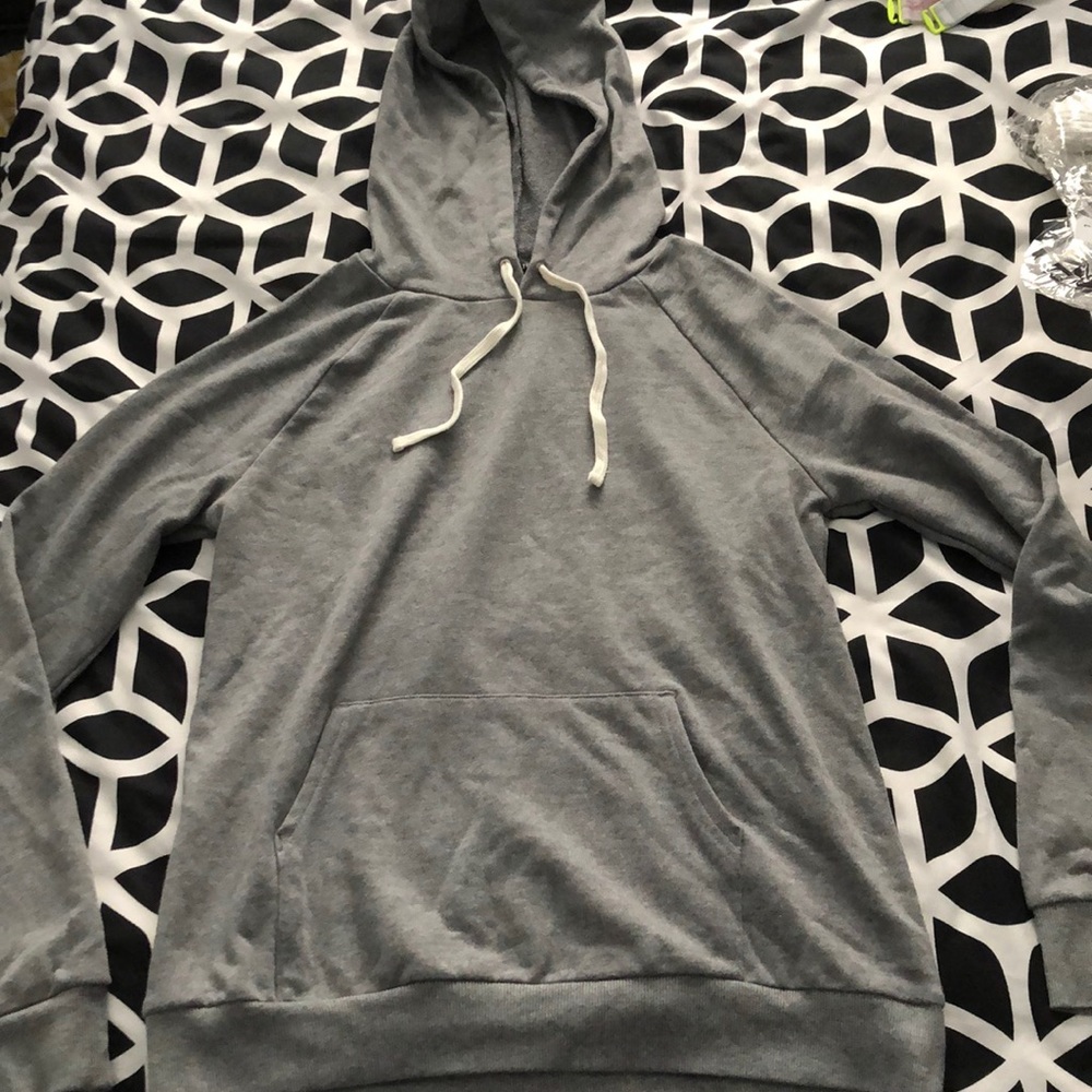 Forever 21 grey front pocket hoodie